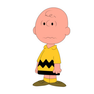 Download free hand-drawn vector illustrations of Charlie Brown's character in the Peanuts cartoon