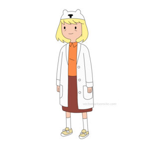 Download free hand-drawn vector illustrations of Minerva Campbell's character in the Adventure Time cartoon