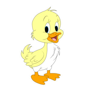 Download free hand-drawn vector illustrations of Quacker's character in the Tom and Jerry cartoon