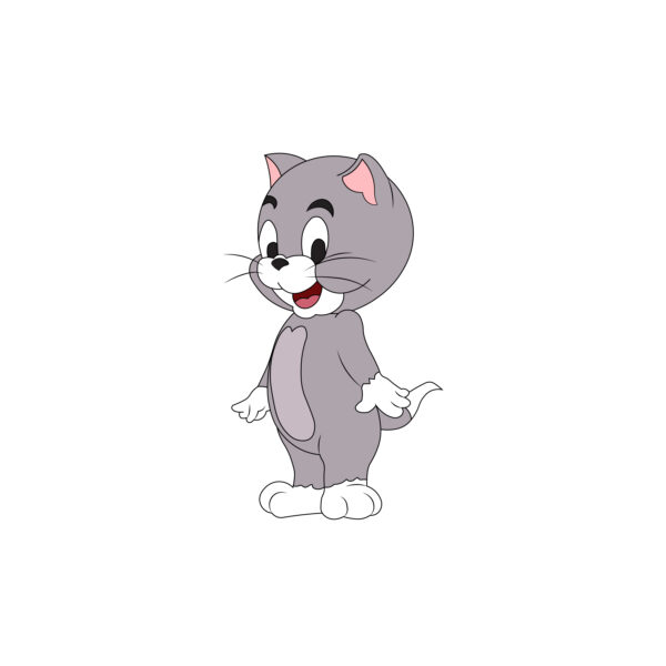 Download free hand-drawn vector illustrations of Topsy's character in the Tom and Jerry cartoon