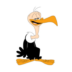 Download free hand-drawn vector illustrations of Beaky Buzzard's character in looney tunes cartoon