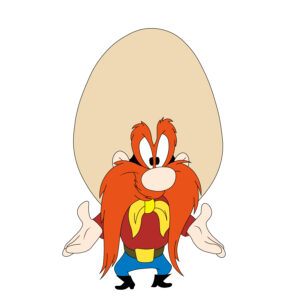 Download free hand-drawn vector illustrations of Yosemite Sam's character in looney tunes cartoon